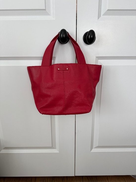 kate spade Handbags - kate spade Red Leather Tote Bag NWOT $350 with dust bag